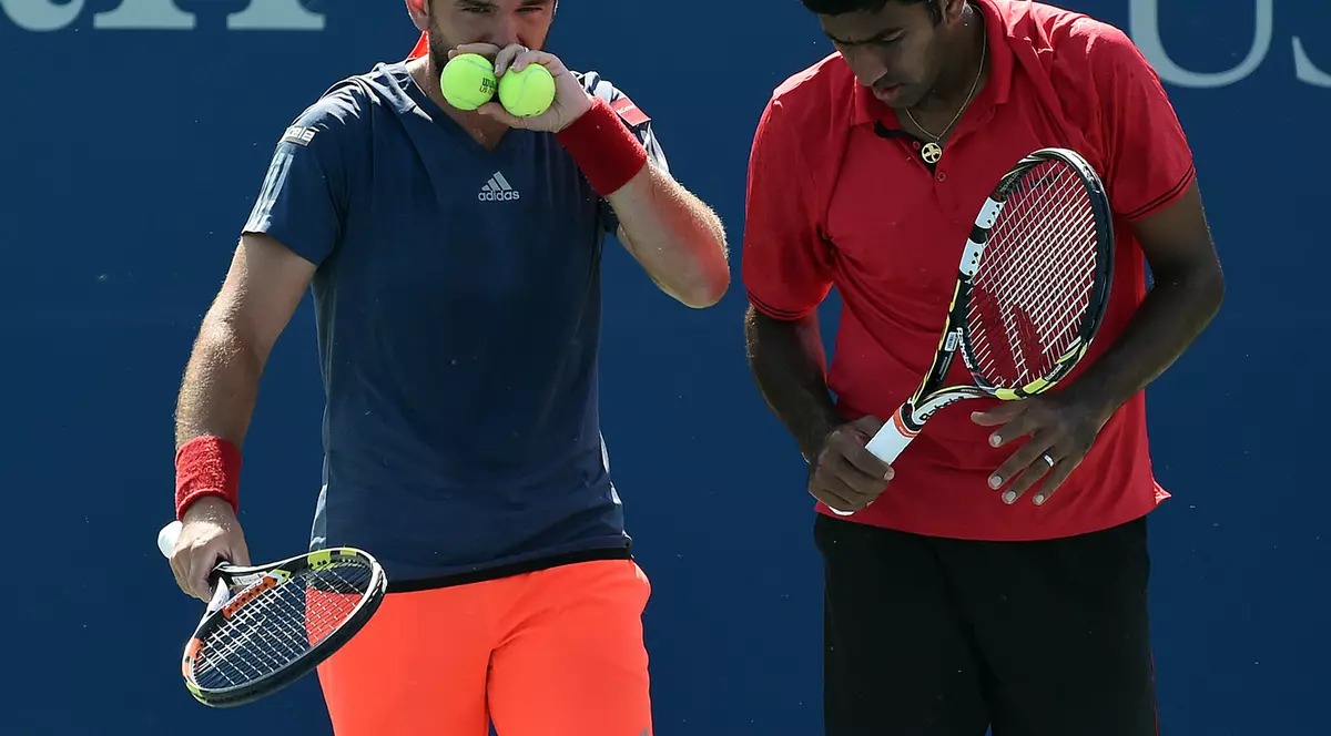 La US Open, Mergea şi Bopanna au ratat calificarea în semifinale, la dublu masculin / GALERIE FOTO