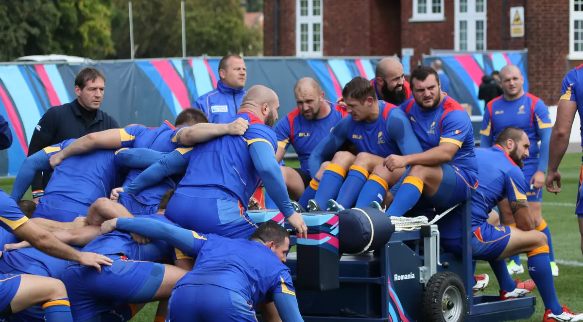 ”Stejarii” se pregătesc pentru debutul la Cupa Mondială. ^Selecționerul Lynn Howells dezvăluie care sunt atuurile noastre: ”Înaintarea este cea mai puternică armă a României” / GALERIE FOTO