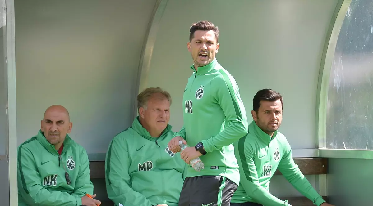 Demisionarul Mirel Rădoi a fost la antrenamentul de azi al steliștilor