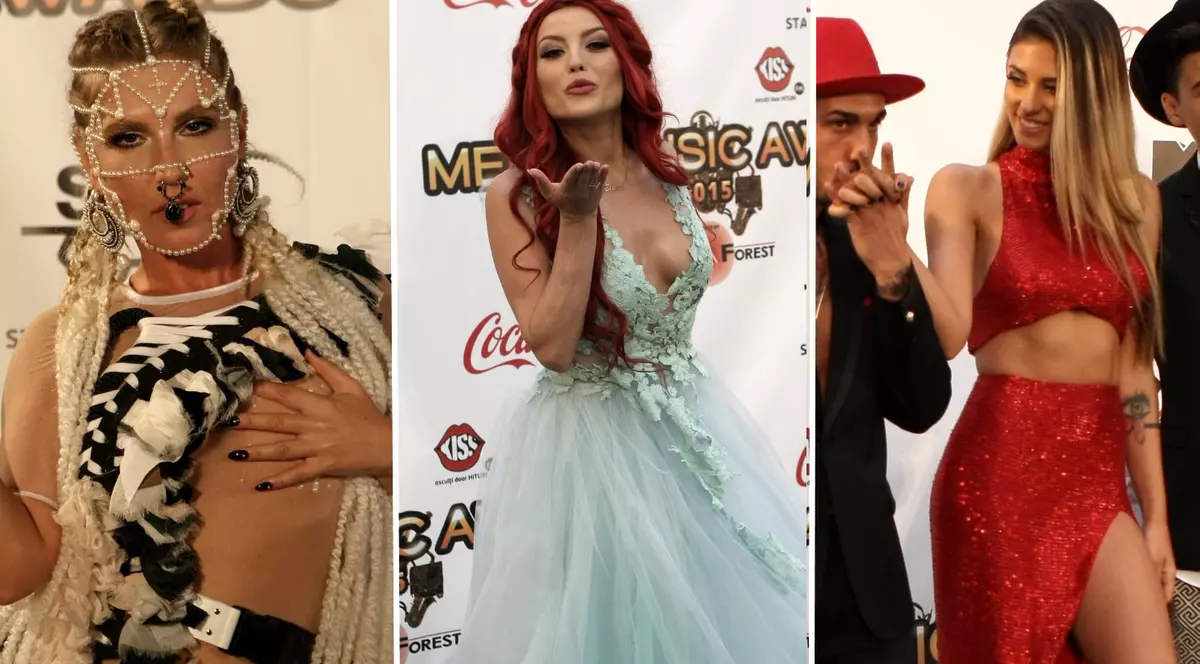 Cele mai SEXY rochii de la Media Music Awards! Toți s-au uitat la ele | FOTO