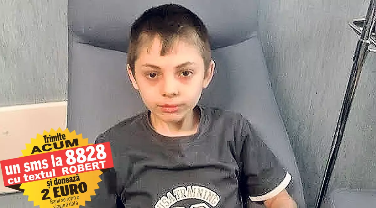 Hai să-i mai fim de ajutor lui Robert! Copilul care a învins talasemia luptă cu efectele secundare cauzate de transplantul de celule stem