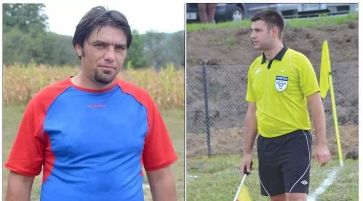 Încă o bătaie dată unui arbitru în fotbalul românesc. La alt meci, un jucător și-a rupt carnetul de nervi