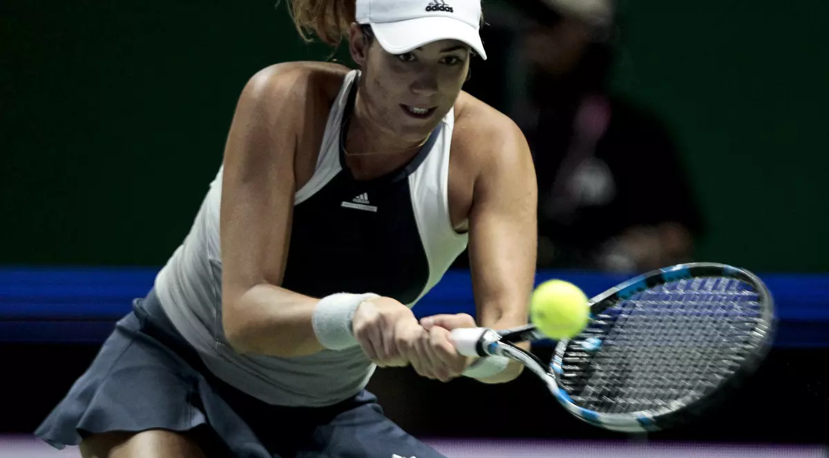Garbine Muguruza este de neoprit la Turneul Campioanelor de la Singapore