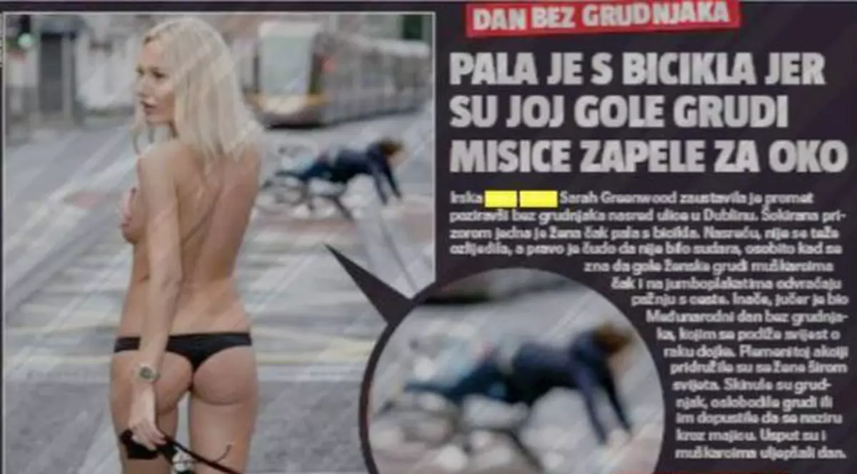 Fotografia care i-a înnebunit pe englezi! O moldoveancă a ajuns celebră după ce s-a pozat aşa pe linia de tramvai