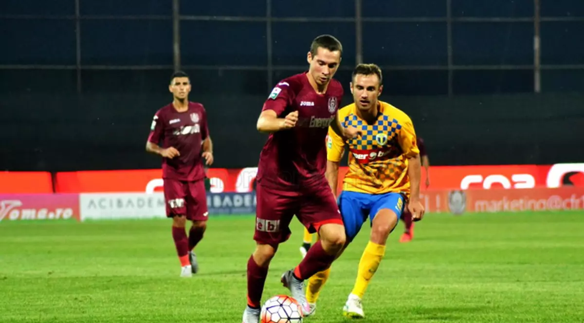 Liga 1, etapa a 9-a, play-out. CFR Cluj - ACS Poli Timișoara 5-1. Oaspeții s-au chinuit în 10