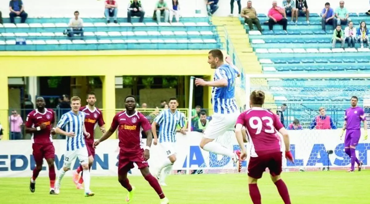 Liga I. CFR Cluj - CSMS Iași 0-0. Cele două echipe s-a anulat în lupta pentru play-off