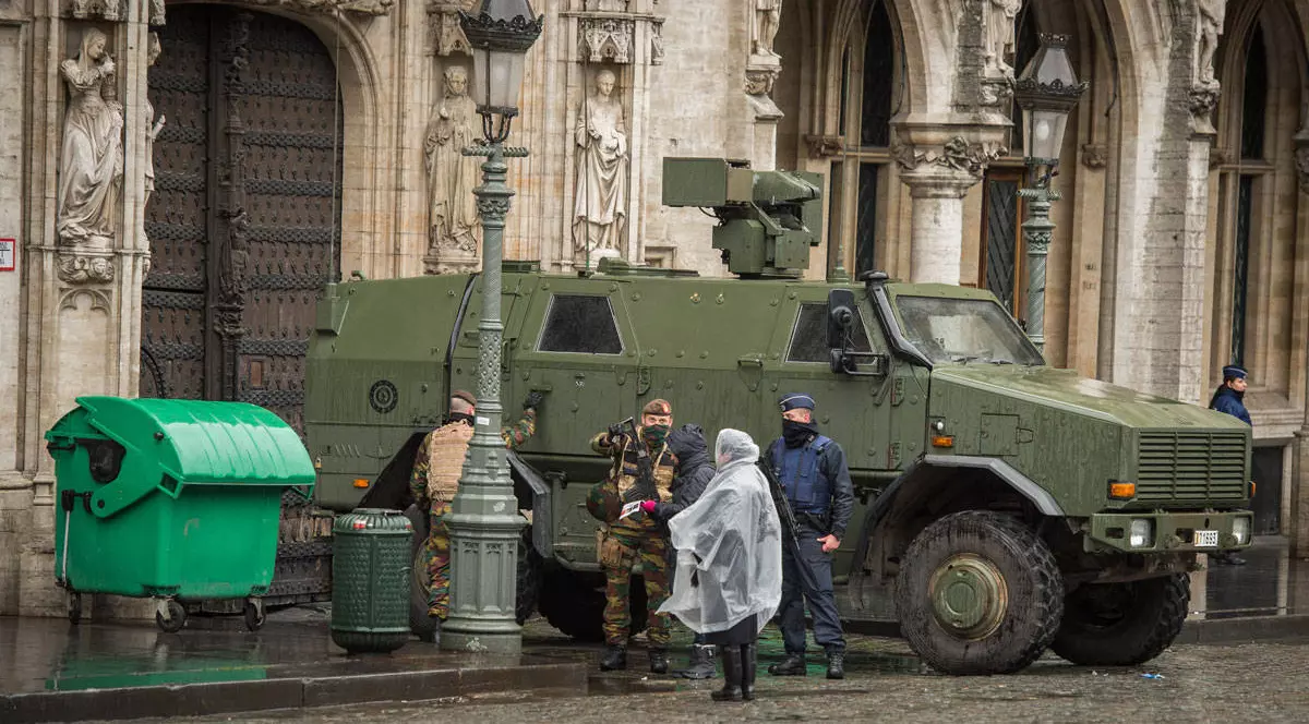 Nivelul de alertă antiteroristă în Bruxelles, coborât la nivelul 3