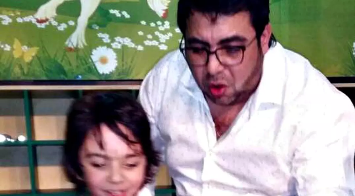 Dan Bursuc a închiriat un complex de joacă pentru ziua fiului său