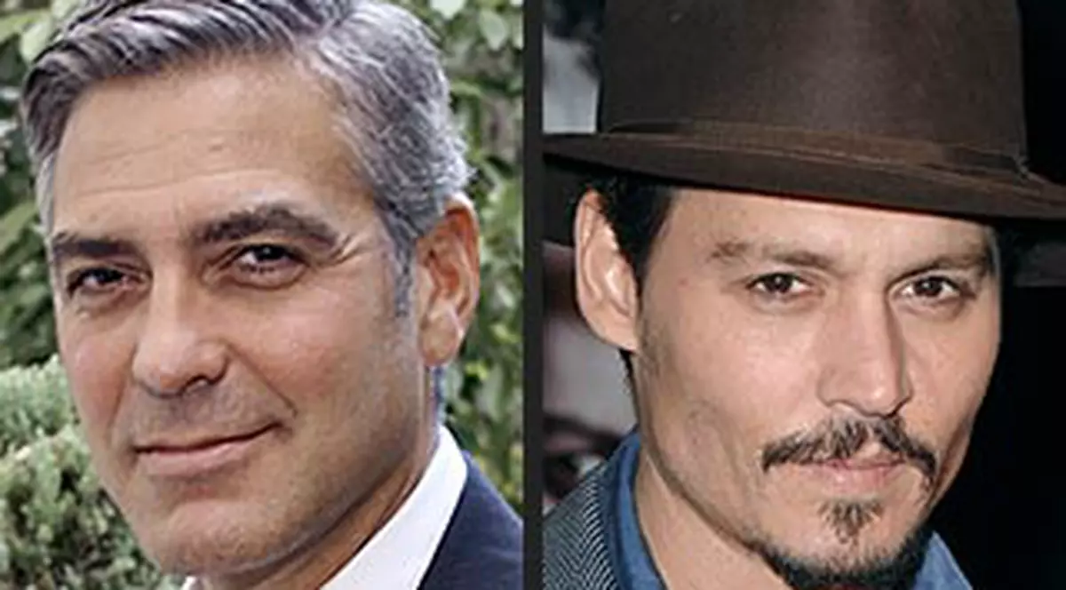 Cum au dat Johhny Depp și George Clooney MARELE CHIX în 2015