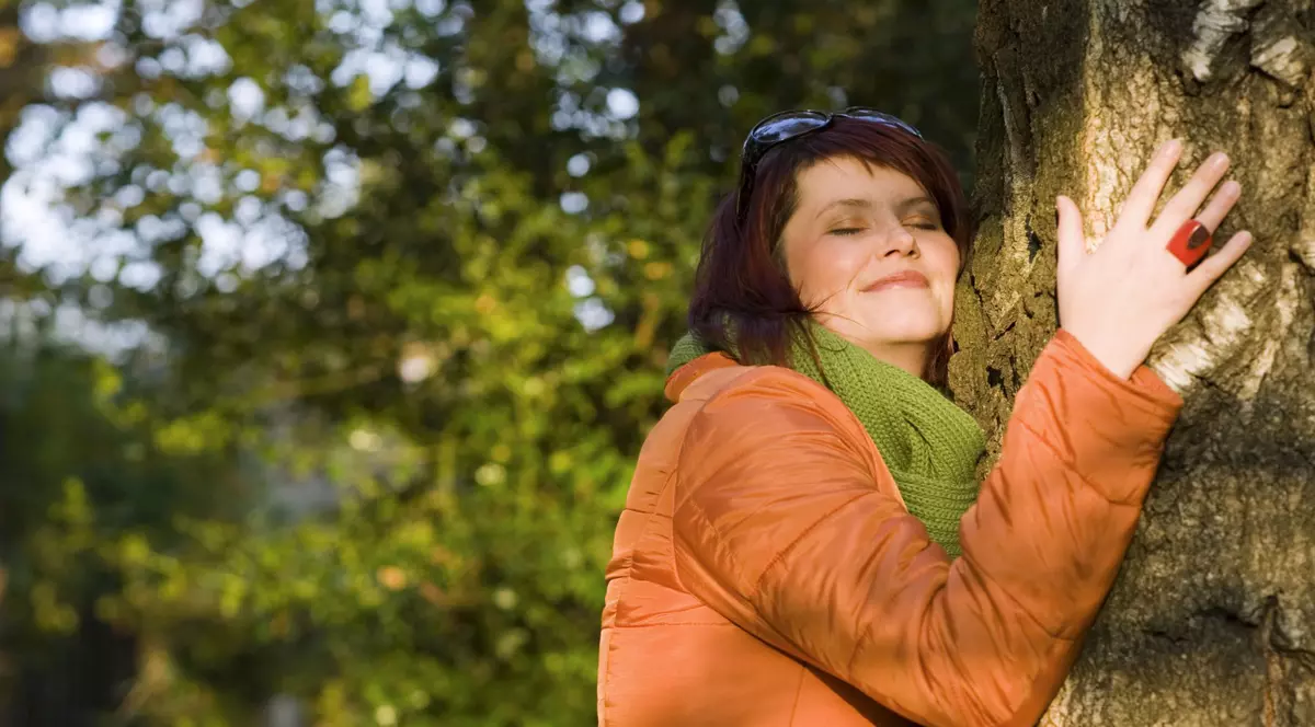 INCREDIBIL! Ce se întâmplă dacă îmbrățișezi un copac