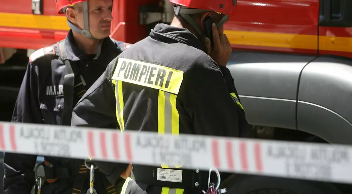 Incendiu la Autogara Rahova