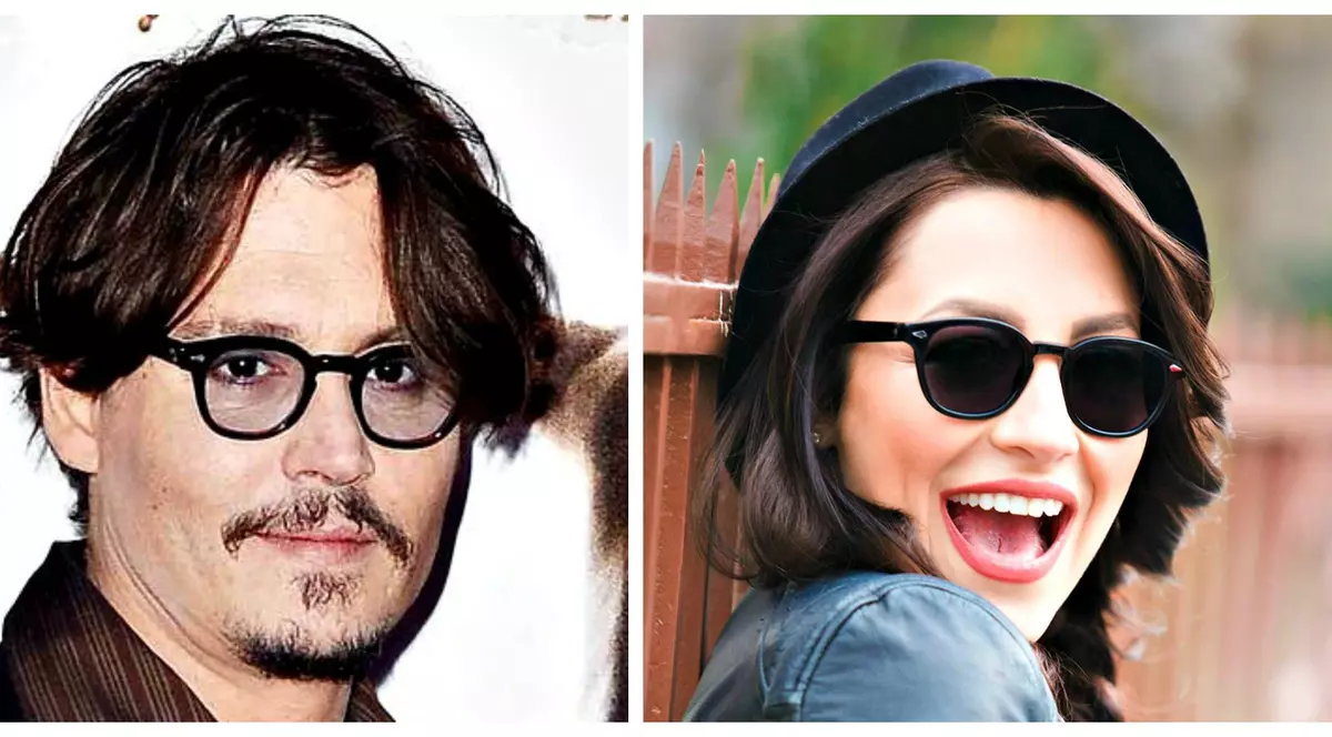 Andra și Cătălin Măruță și-au comandat ochelarii lui Johnny Depp, model din....1915
