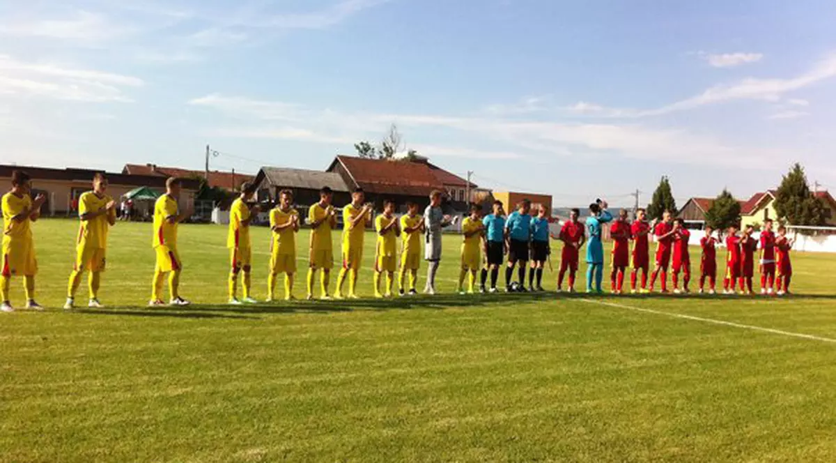Victorie a tricolorilor U19 în ultimul joc de pregătire înaintea Euro