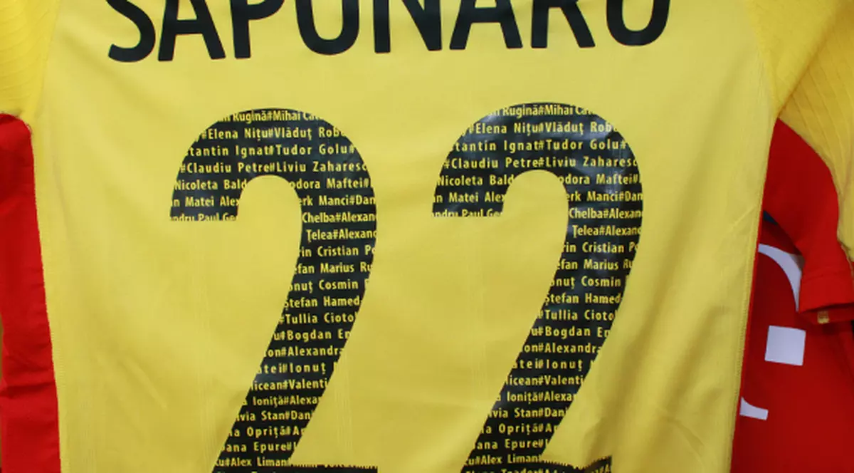 Tricolorii vor juca la Bologna cu tricouri speciale în memoria victimelor din Colectiv