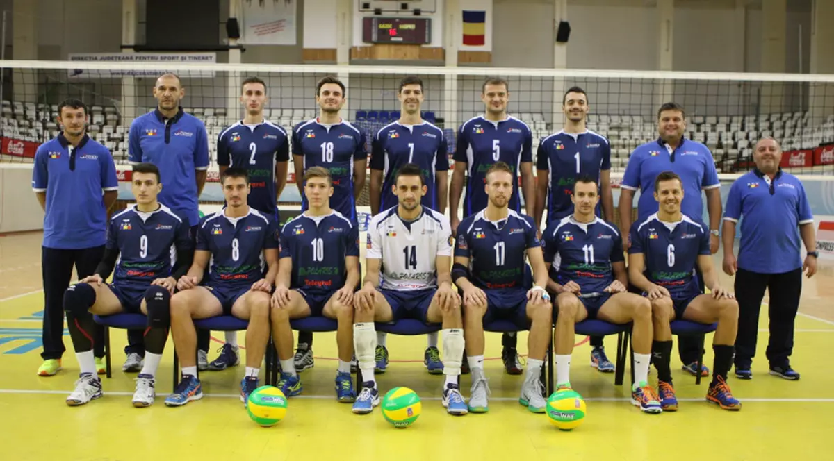 Trei formaţii masculine româneşti evoluează joi, în Cupele Europene