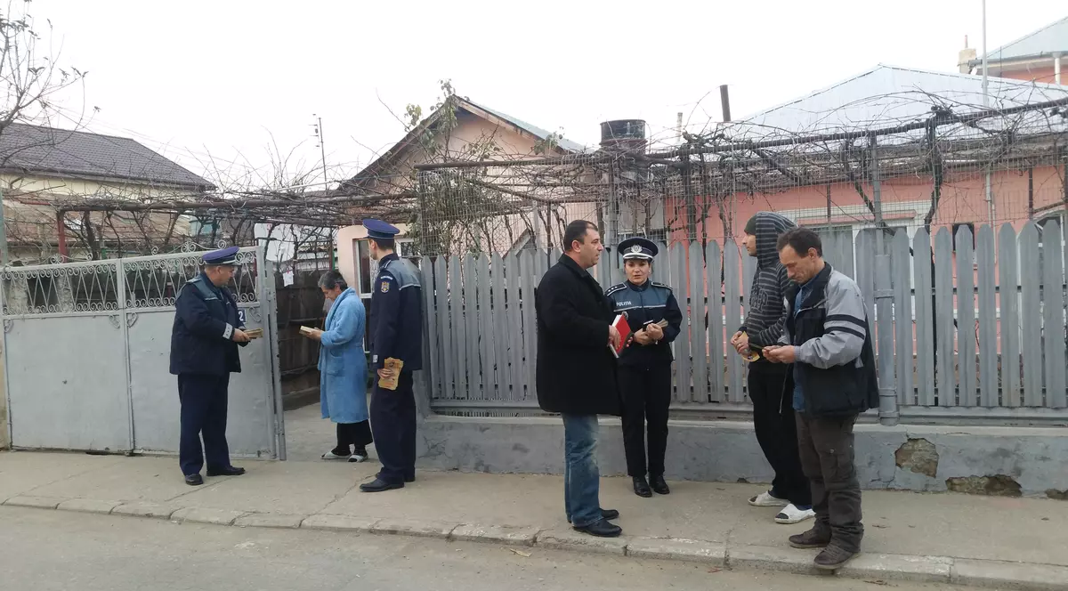 Acțiune de pregătire anti-spărgători pe străzile orașului Pantelimon