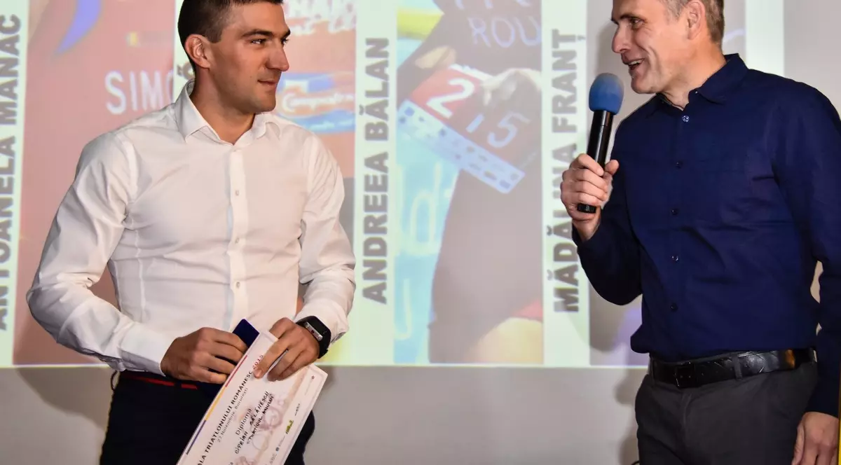 Ciprian Bălănescu, sportivul anului la Gala Triatlonului românesc 2015