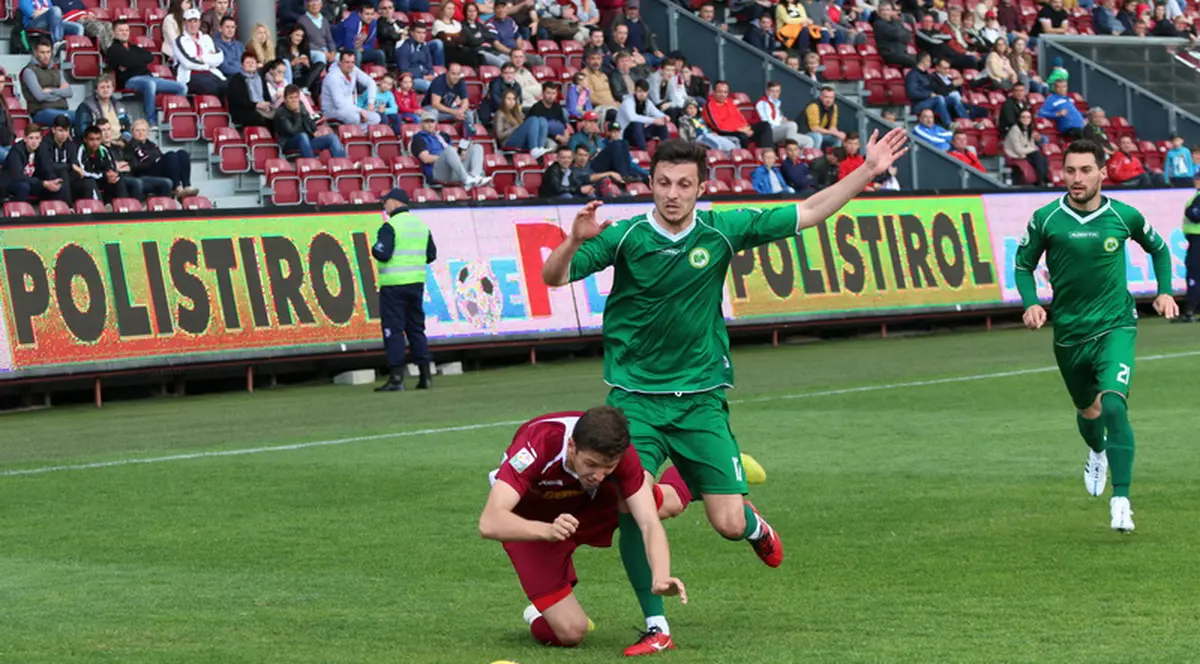 Liga I. CFR Cluj - Concordia Chiajna 0-0. Ardelenii s-au depunctat singuri și și-au cam luat adio de la play-off. Ilfovenii au avut o bară prin Vali Lazăr