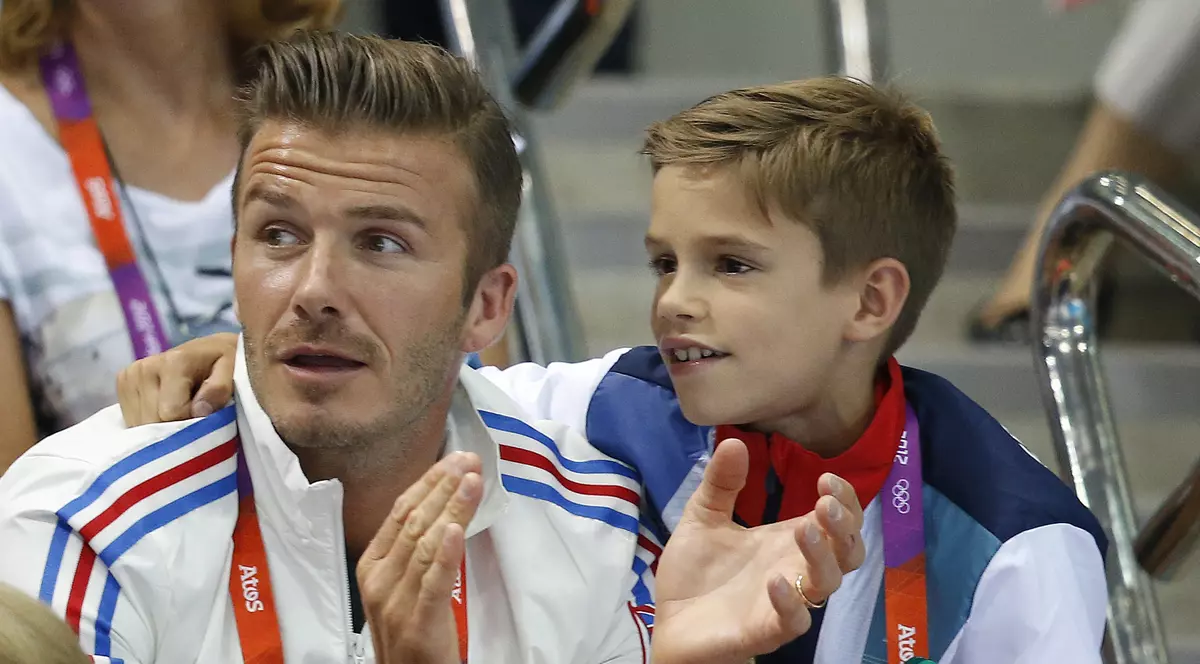 Fiul lui David Beckham, Romeo, s-a retras din fotbal la 13 ani!