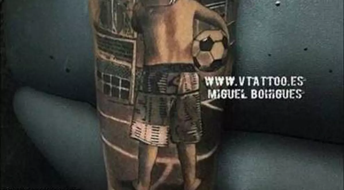 Neymar și-a făcut un tatuaj care-i aduce aminte de copilărie