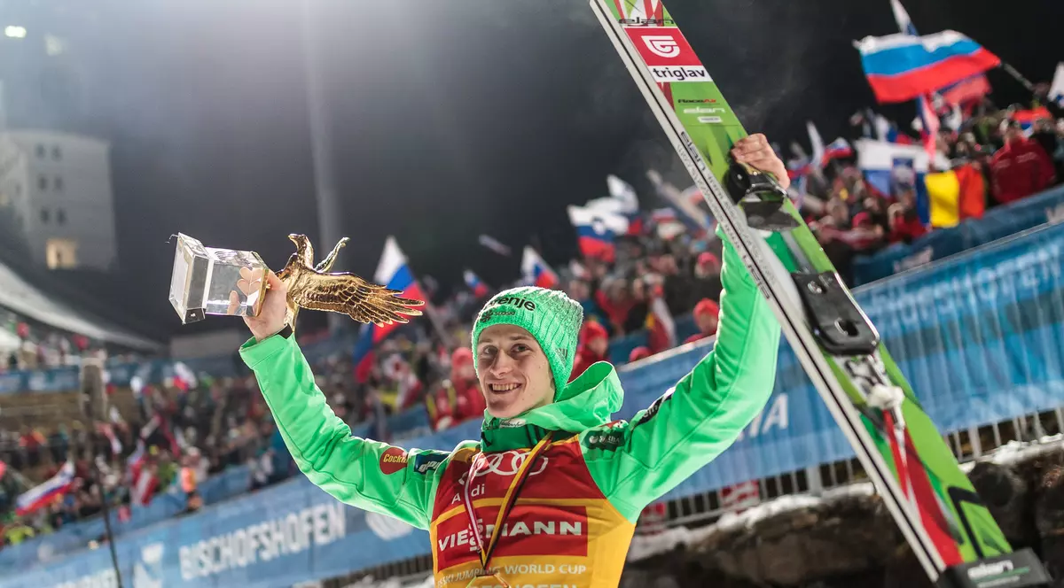 ”Icarul” care fugea de locul 1 a câștigat, în fine, o mare competiție. Slovenul Peter Prevc, campion al Turneului celor 4 Trambuline. Comentariu fabulos al televizunii de la Ljubljana / FOTO&VIDEO