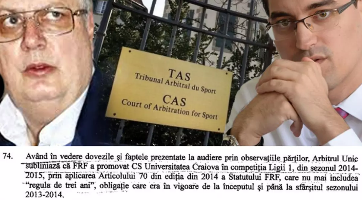 Ziarul lui Mititelu aruncă bomba: ^”CS U Craiova, ilegal în Liga I”. Șefii FRF și LPF ”fals intelectual şi abuz în serviciu. Beneficiu de 4.000.000 de euro”