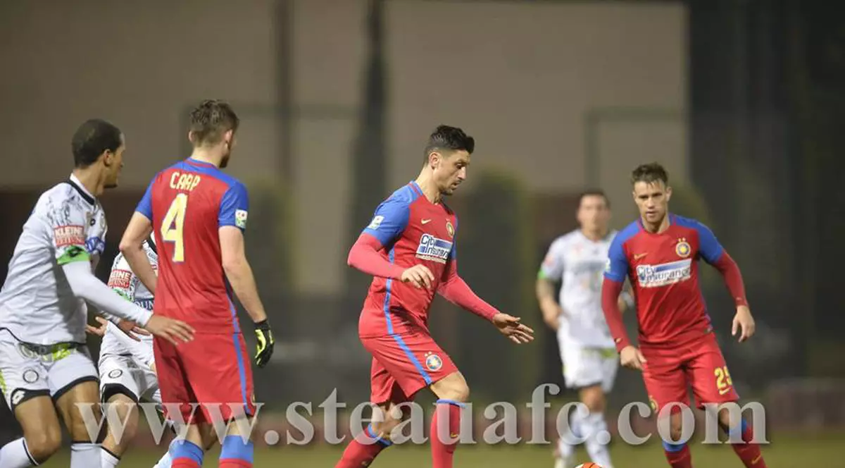 Steaua - Sturm 1-0. Marica, golul victoriei. ^Hamroun a ratat un 11 metri! Gebhart - în tribună! Noutăți despre Ivan și Găman / FOTO&VIDEO