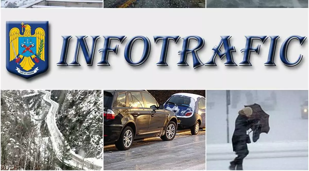 Se întorc ninsorile! Sfaturi pentru șoferi, de la Poliția Română