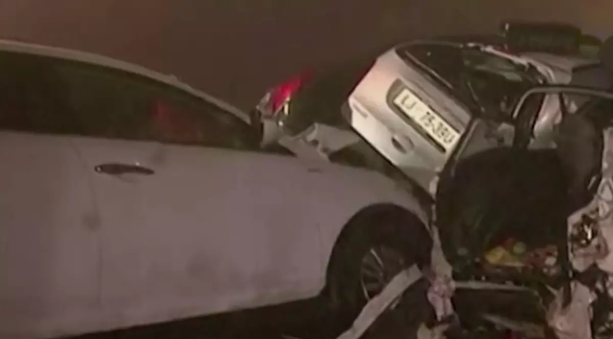 Români puși sub acuzare în Slovenia, pentru cel mai mare accident în lanț din istoria țării