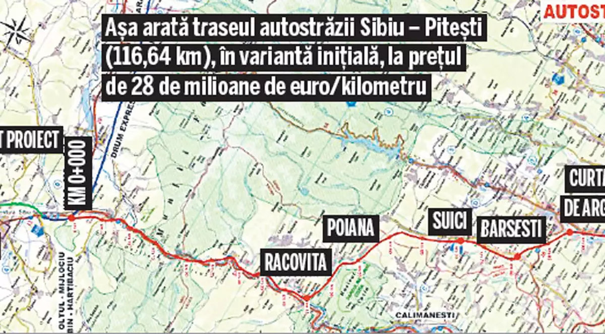 Autostrada fantomă a costat 97 de milioane €!