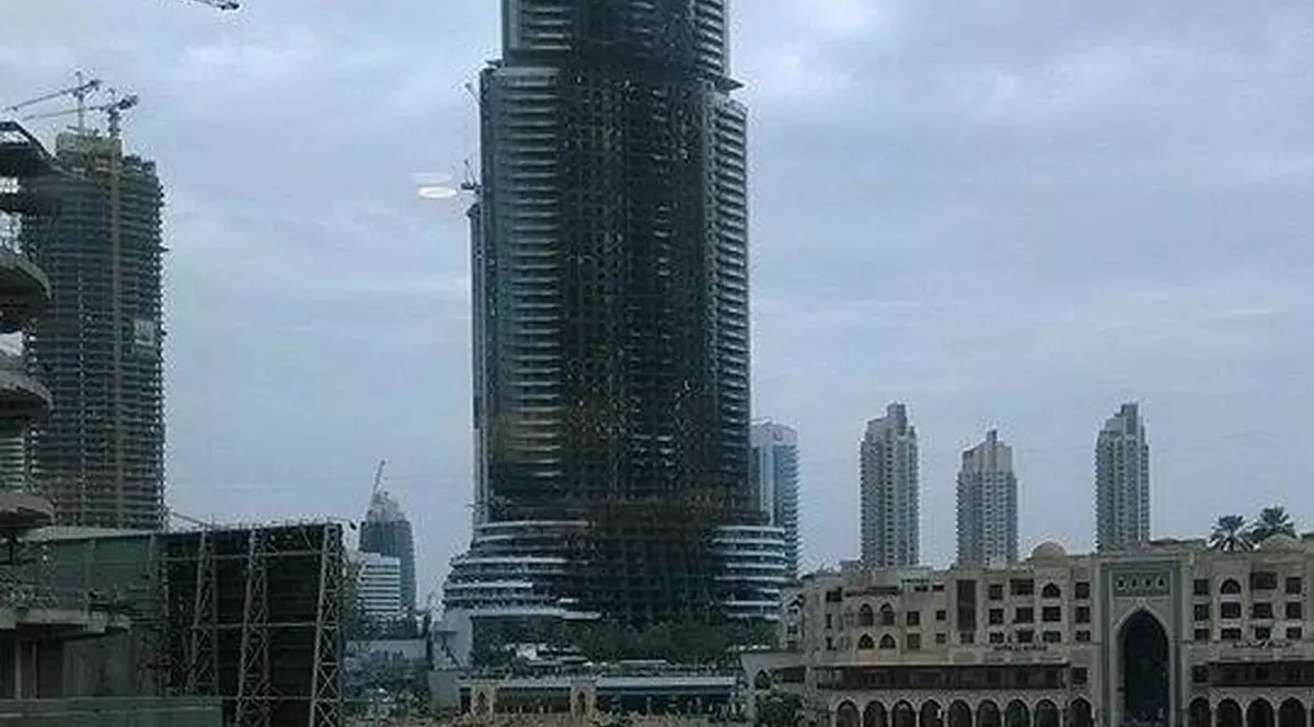 Cum arată hotelul ars din Dubai, la 3 zile de la incendiu | FOTO