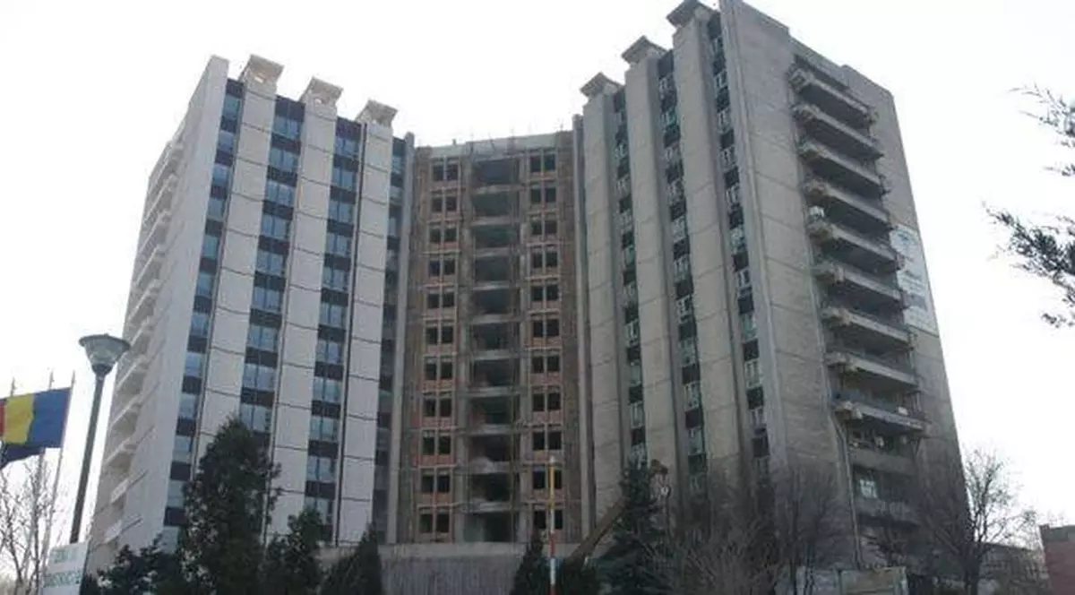 Cu elicopterul la Spitalul Universitar