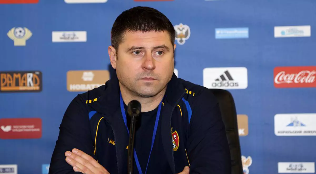 Tehnicianul român Dănuţ Oprea, rezultat notabil cu naţionala U 21 a Moldovei