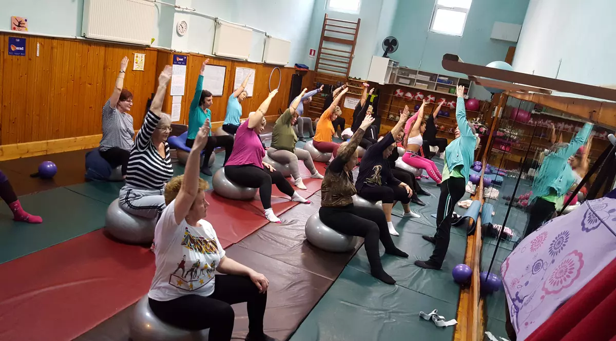 Asta, da, voință! La 70 de ani, merg la sală de trei ori pe săptămână!