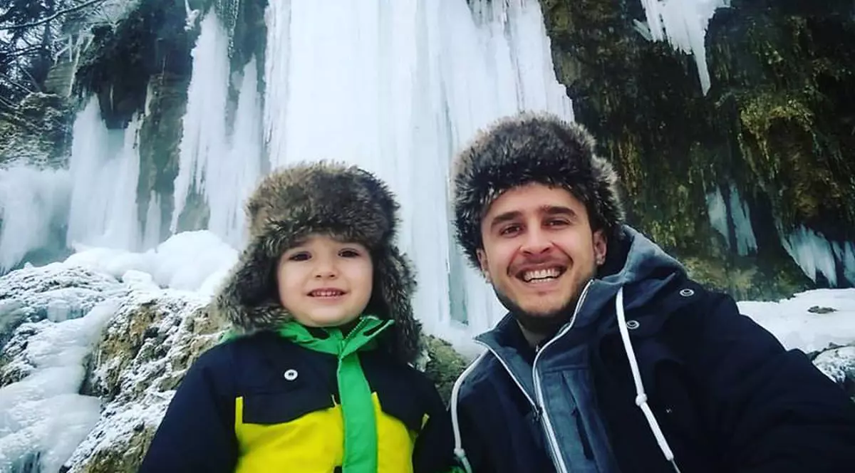 Șerban Copoț, vacanță la munte alături de copil, socru și bunic | VIDEO