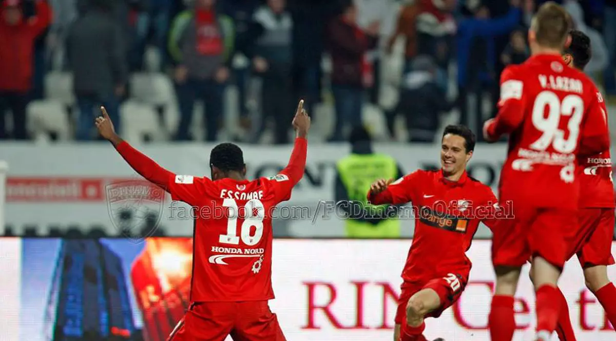 Liga 1: Dinamo - Concordia Chiajna 4-0. ^Rotariu, cu un gol şi un assist, Essombe, cu o "dublă", şi  "rezerva" Gnohere au fost eroii