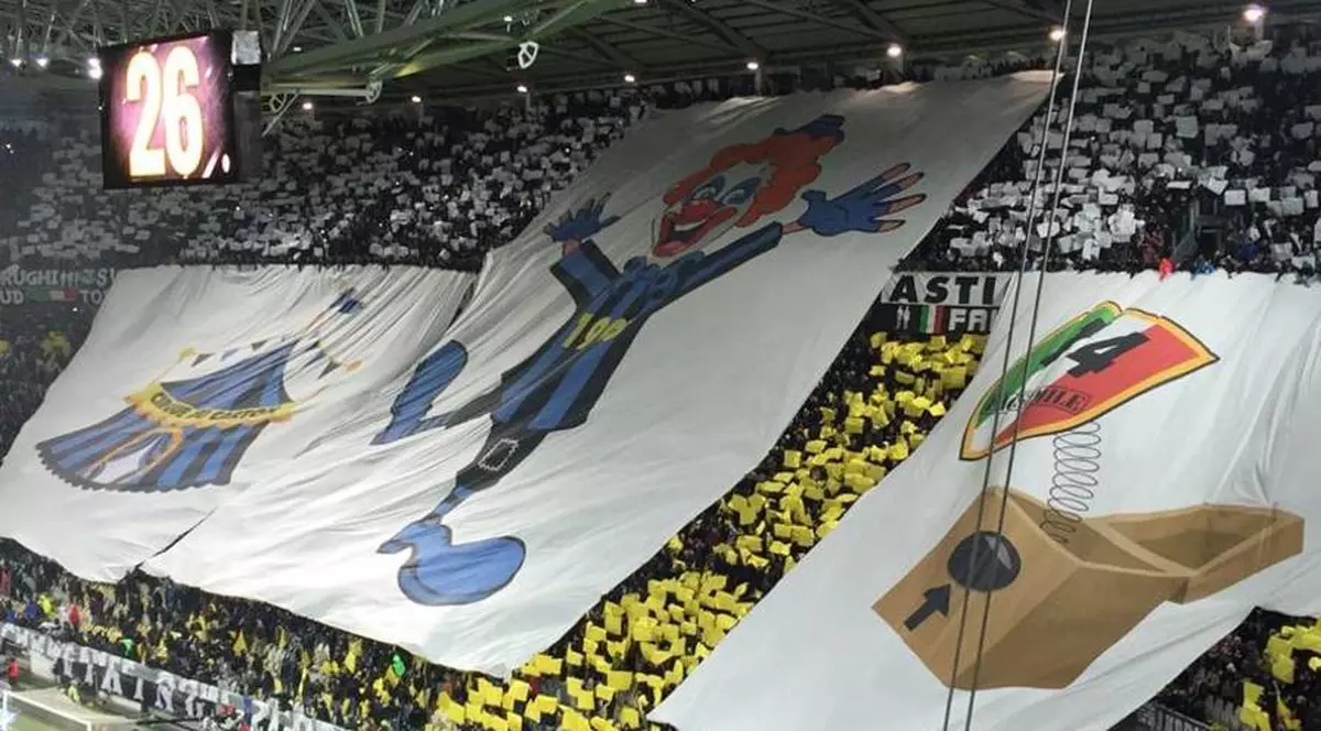 Și bătuți, și ironizați! Interiștii, niște clovni, în viziunea celor de la Juventus / GALERIE FOTO & VIDEO