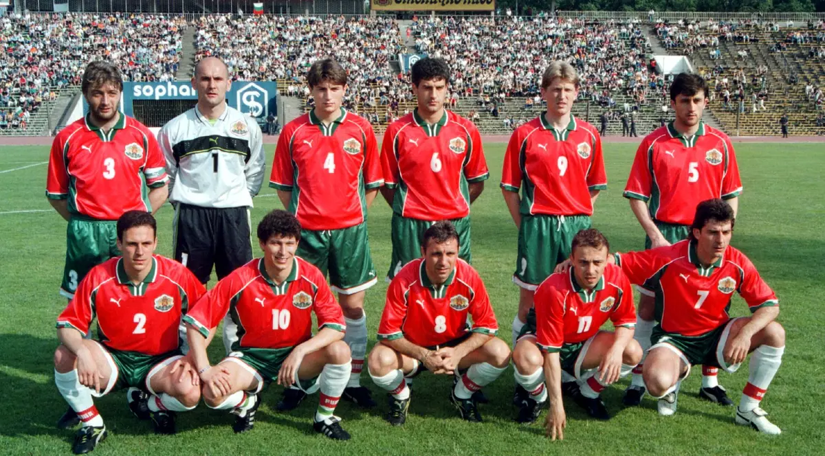 Bulgarii, coșmarul francezilor în fotbal. Iată naționala bulgarilor din 1998