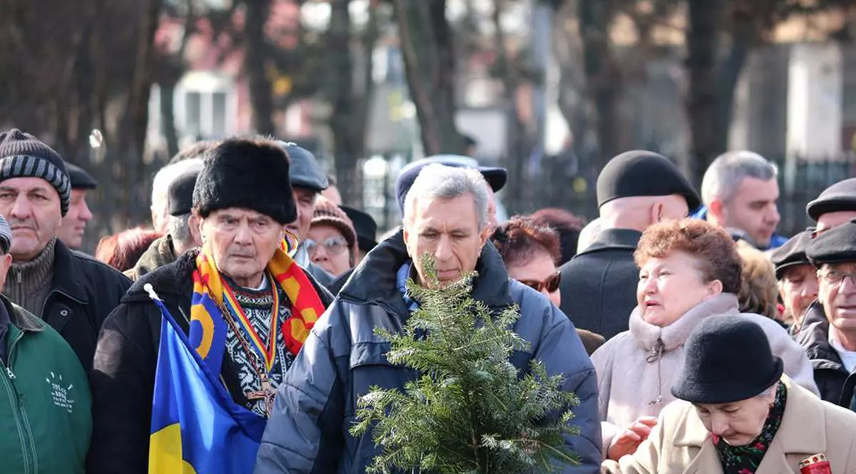 Michael Klein, comemorat de sute de oameni, marți, la Hunedoara. ”Om extraordinar, ne ajuta pe toți. A fost un exemplu”