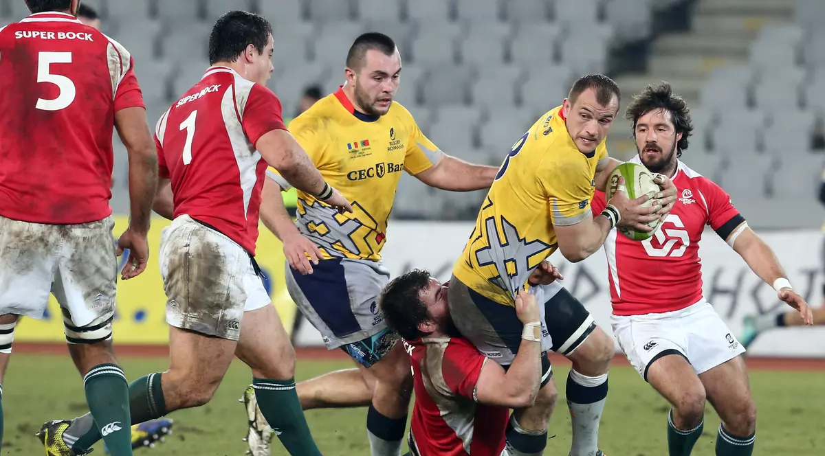 ”Stejarii”, victorie Cupa Europeană de rugby: 39-14 cu Portugalia. Primă repriză catastrofală
