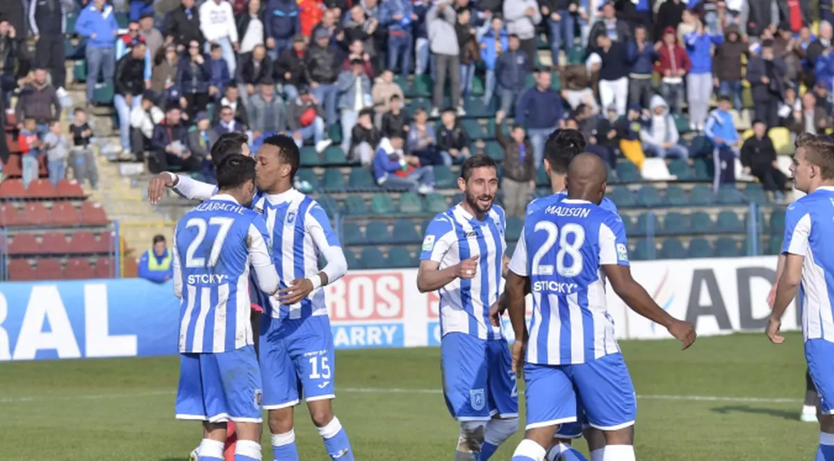 Liga 1, etapa a 3-a, play-out. CSU Craiova - ACS Poli 1-0. Gol Nuno Rocha