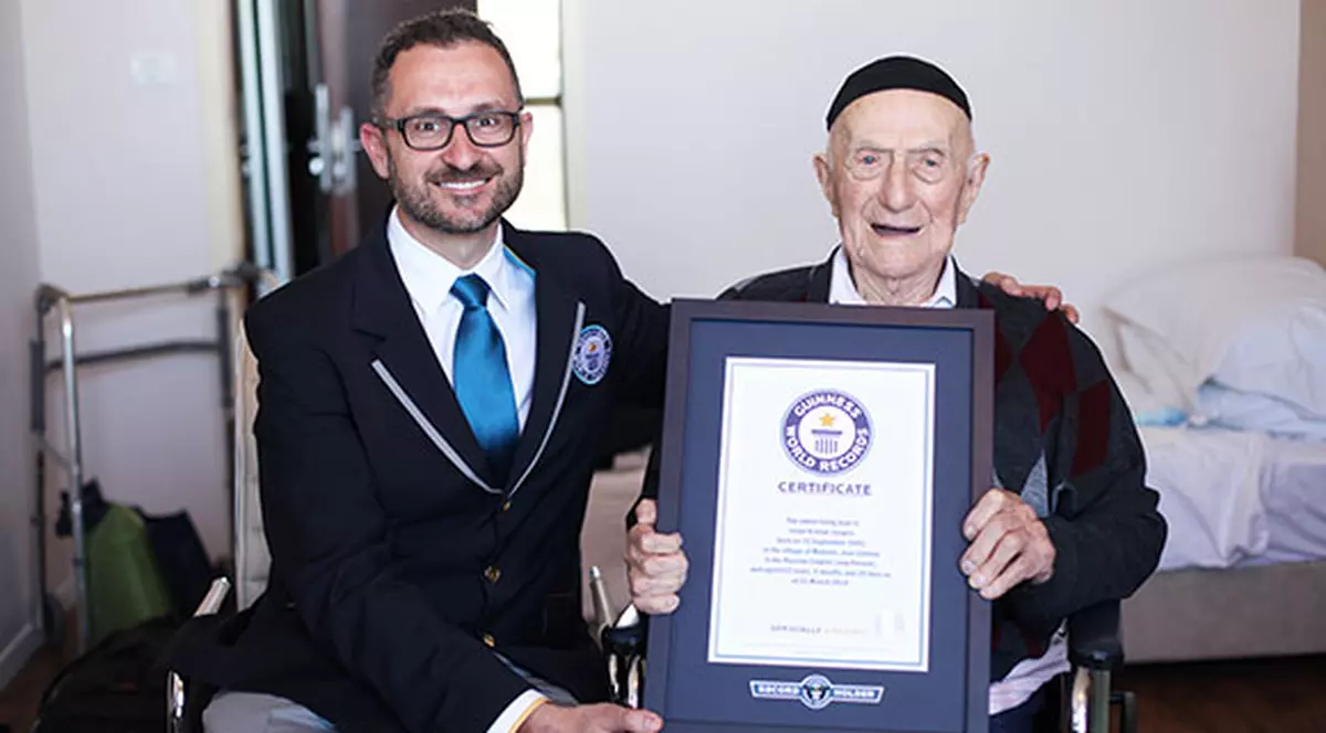 Cine este cel mai bătrân bărbat din lume. Are 112 ani și a supraviețuit Holocaustului