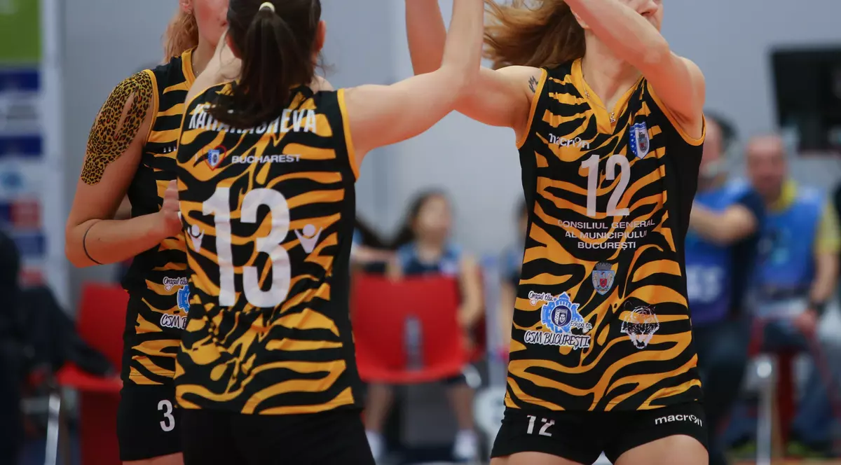 ”Tigroaicele” revin în arenă! CSM București vrea și Cupa României la volei. Semifinalele sunt vineri, la Piatra Neamț