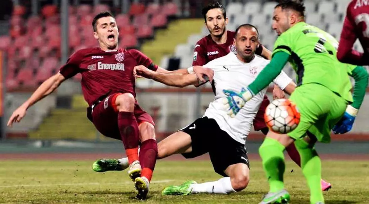 Liga 1, play-out, etapa a 4-a. FC Voluntari - CFR Cluj 1-0. Control antidoping înainte de meci!