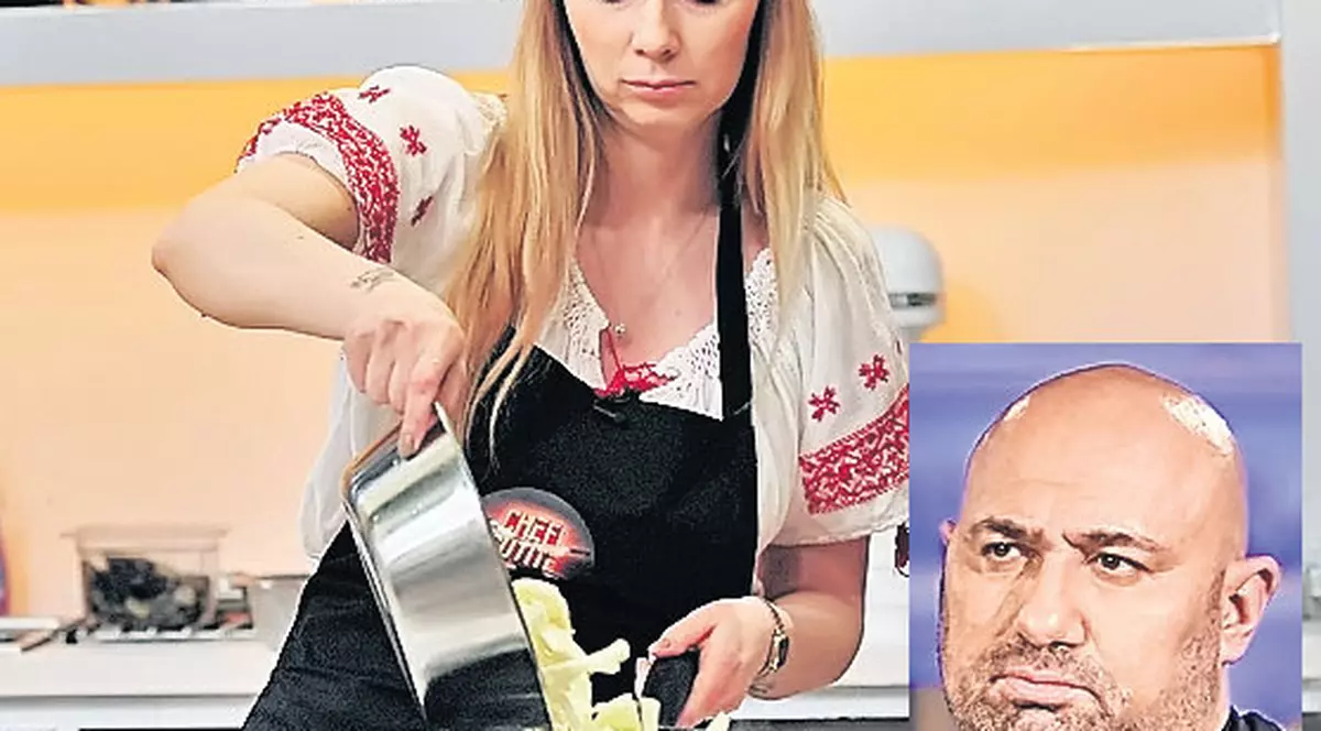 A refuzat-o! Stewardesa de la «Chefi la cuțite», care l-a avut pasager pe Scărlătescu, dă din casă