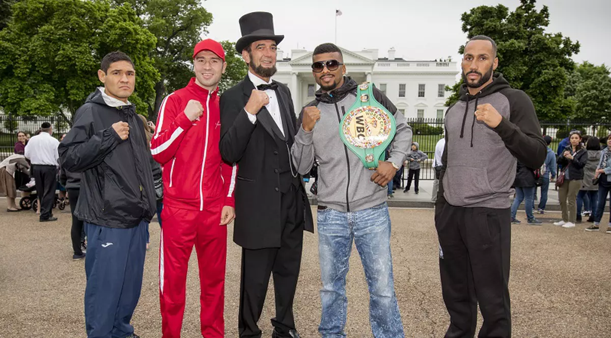 Boxerul Lucian Bute a vizitat Washingtonul înaintea meciului cu Badou Jack / FOTO