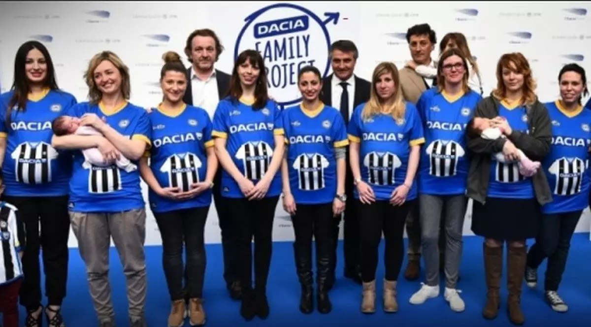 Dacia vrea să-i determine pe italieni să meargă pe stadion cu toată familia