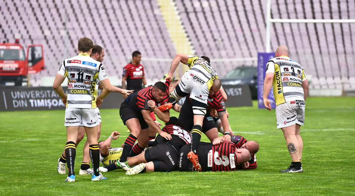 Timișoara Saracens a rispit un avans de 27 de puncte cu italienii de la Calvisano, în barajul pentru grupele Challenge Cup la rugby. Bănățenii, 4 eseuri. Totul se decide în retur