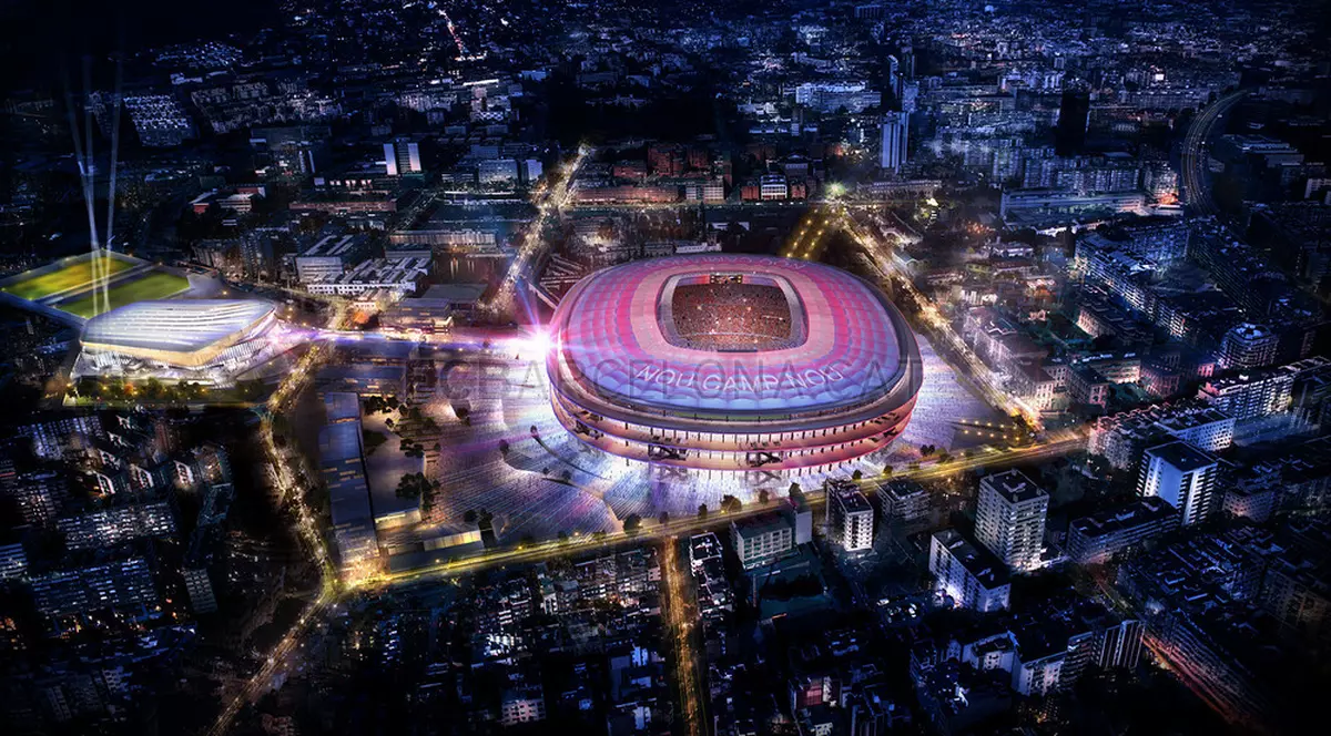 Barcelona și-a prezentat noul stadion Camp Nou. Costă 600 milioane de euro GALERIE FOTO&VIDEO