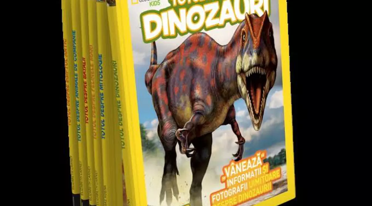 Libertatea îți recomandă seria de 6 volume National Geographic Kids - Totul despre